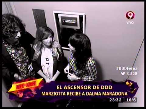EL ASCENSOR DE DDD - DALMA MARADONA - 25-08-15