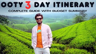 Ooty Coonoor Travel Guide 2024 : 3 Day Budget Itinerary | Ooty Coonoor Top Places | Ooty Toy Train