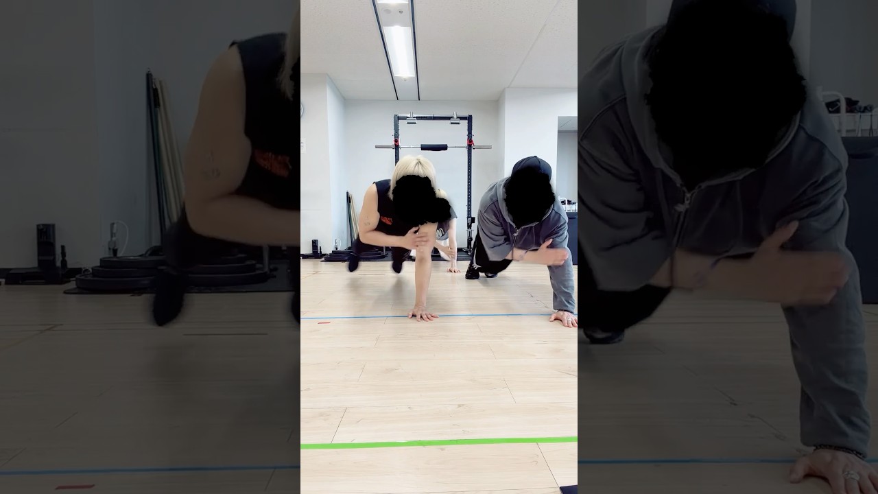 歌い手3人で消防士腕立て伏せやってみた結果www #workout #ジムチャレンジ #筋トレ