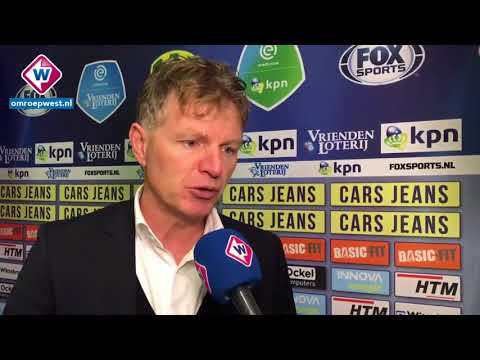 Reactie Fons Groenendijk na ADO Den Haag - VVV-Venlo