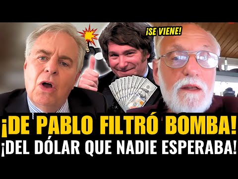 PABLO'S TEACHER LEAKED A BOMBSHELL ABOUT MILEI'S DOLLAR THAT NO ONE EXPECTED!