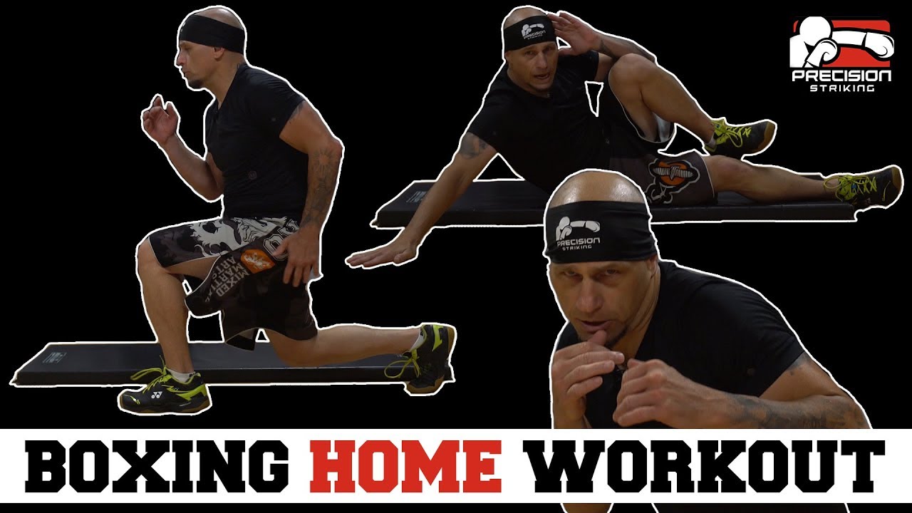 Boxing Home Workout | Warm-up | Drills | Combos | Conditioning