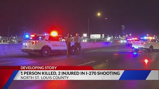 Update on fatal rolling gun battle on I-270