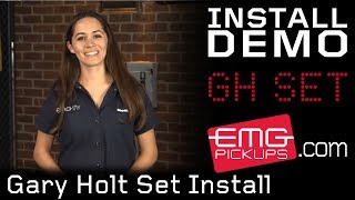 Video thumbnail for EMG Gary Holt Signature Pickup Set Installation by EMGtv