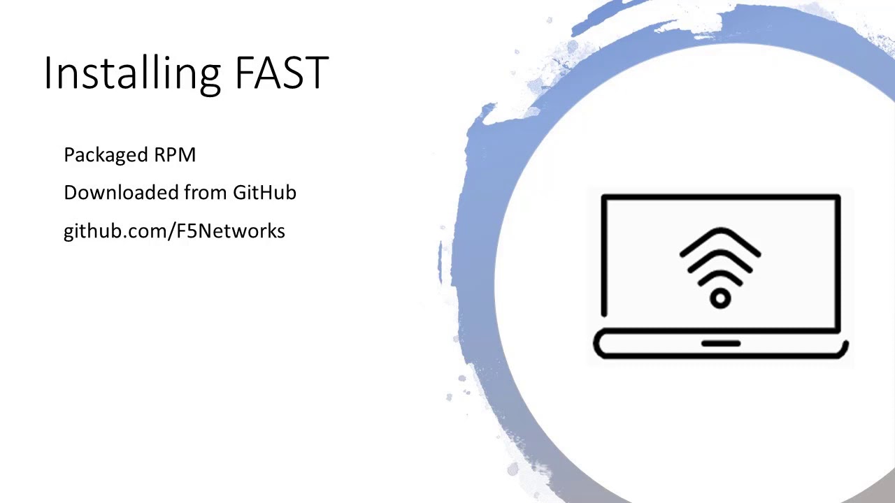 F5 Application Services Templates (FAST) Introduction