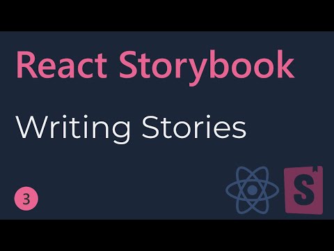 React Storybook Tutorial 1 Introduction