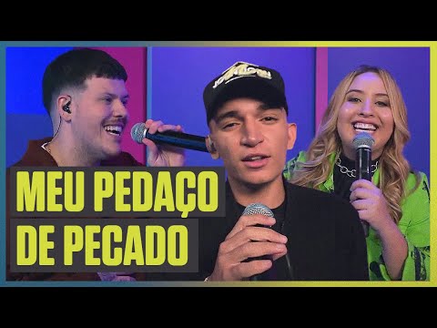 MEU PEDAÇO DE PECADO (Tô Querendo Te Beijar De Novo) - João Gomes, Mari Fernandez e Ferrugem | TVZ