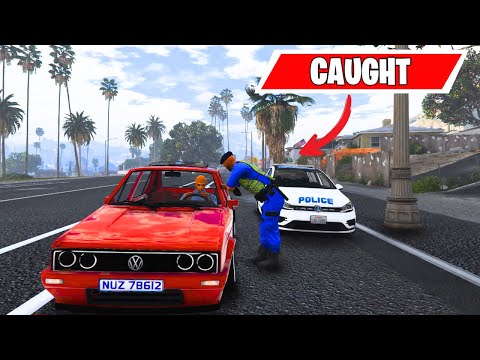 INKABI GETS STOPPED BY THE COPS - IN GTA RP!