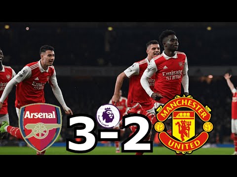 Arsenal 3-2 Manchester United (Insane Match🔥🤯) Extended Highlights | Premier League 2022-23
