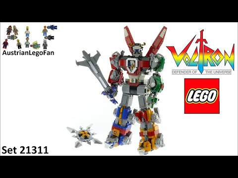 Vidéo LEGO Ideas 21311 : Voltron