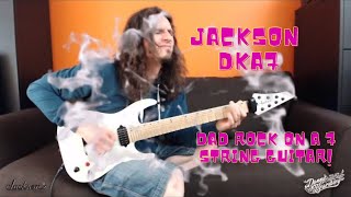 Video thumbnail for Jackson Pro Dka7 - 7 string guitar (demo) by Danny Beardsley