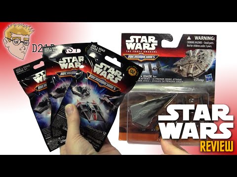 Star Wars Micro Machine Series 2 Blind Bags and Series 1 The Force Awakens Boxset Review
