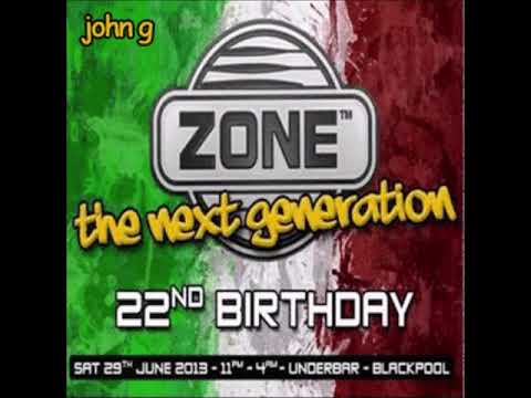 Zone 22nd Birthday @ Under Bar Blackpool 29th June 2013 Part 4 John G