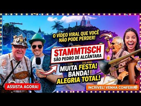 O QUE ACONTECEU NA STAMMTISCH DE SÃO PEDRO DE ALCÂNTARA? 🍻 (Inacreditável!)