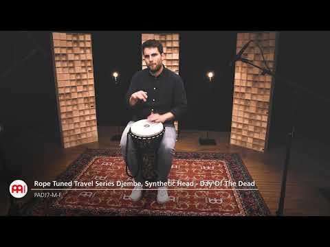 Демонстрация звучания джембе Meinl PADJ7-L-F
