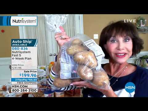 Nutrisystem Fast 5 Ausgewogener personalisierter Vier-Wochen-Plan