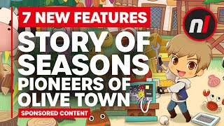7 New Features in Story of Seasons: Pioneers of Olive Town on Nintendo Switch