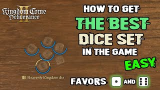 What's the best dice set in Kingdom Come Deliverance 2 and where to get it from easily