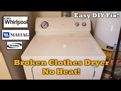 Whirlpool Dryer No Heat?! Fix The Timer Switch for Free!