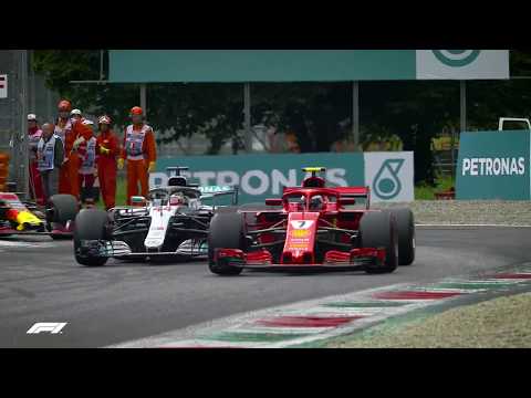 Hamilton and Raikkonen's Monza Battle | 2018 Italian Grand Prix