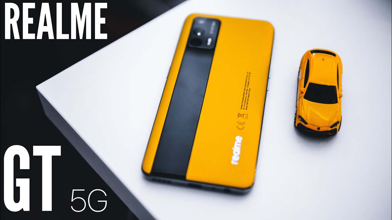Realme GT 5G Unboxing: It Looks Like A Sportscar! Cheapest SD888 Smartphone!