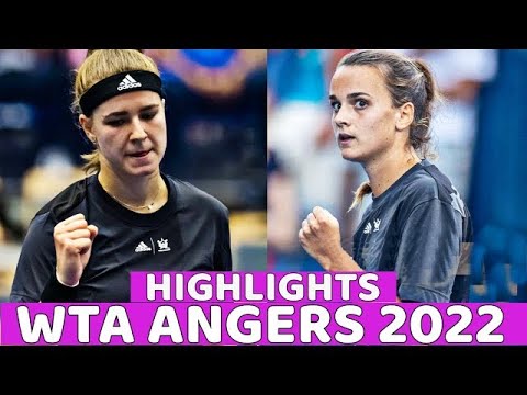 Karolina Muchova vs Clara Burel Match Highlights - Angers 2022