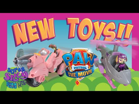 New Toys!! PAW PATROL | Unboxing Skye & Liberty from PAW Patrol: The Movie | See them in Action!