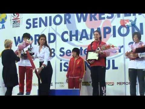 67kg Women Freestyle Medal Ceremony