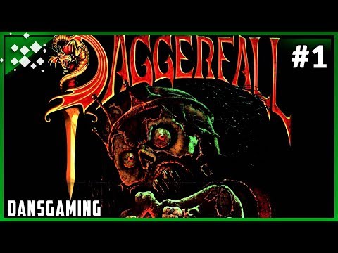 Let's Play Elder Scrolls 2: Daggerfall (Part 1) - First Time playing! - DansGaming