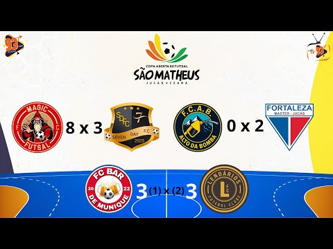 COPA SÃO MATEUS DE FUTSAL 2025 - SEMIFINAL - JOGOS DO DIA 06/11/2025 | JUCÁS - CE