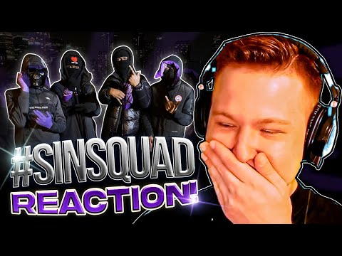FIRST TIME HEARING "#SINSQUAD - NEXT UP?" (American Reacts to UK Drill)