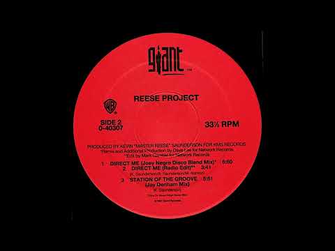 Reese Project – Direct Me (Joey Negro Disco Blend) 1991
