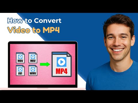 How To Convert Video To MP4 | How to Convert ANY File to MP4