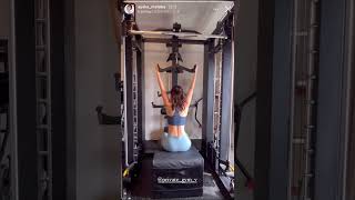 モデル リポーター 的場絢香 ジム トレーニング動画 #shorts