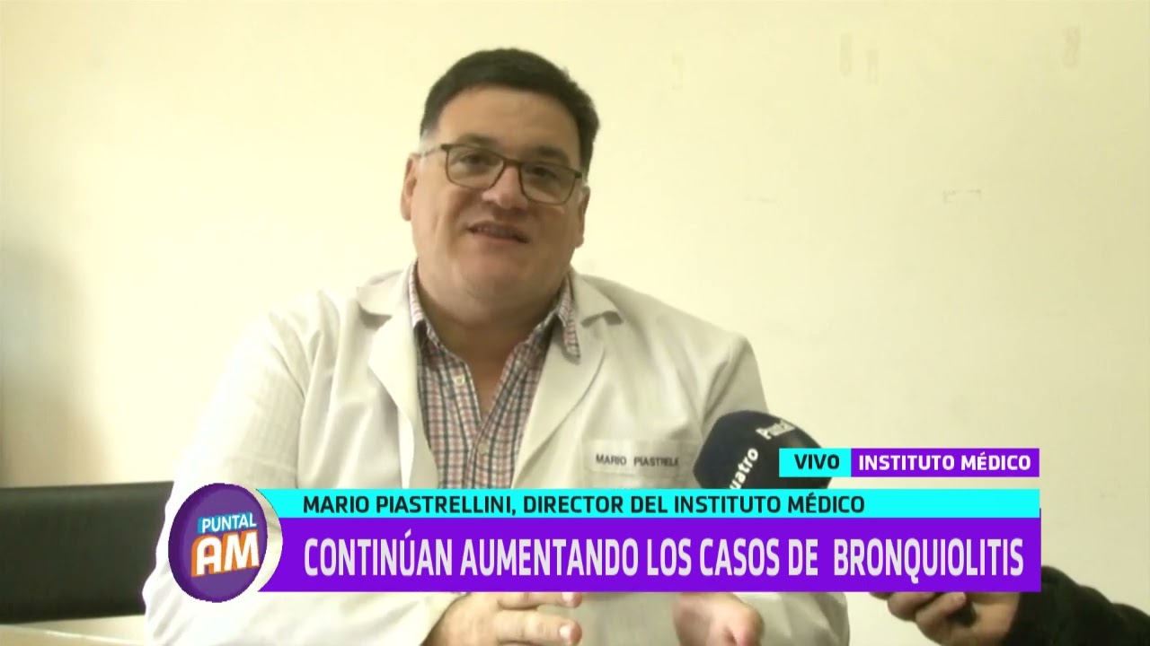 Móvil con Dr. Mario Piastrellini: Continúan aumentando los casos de bronquiolitis