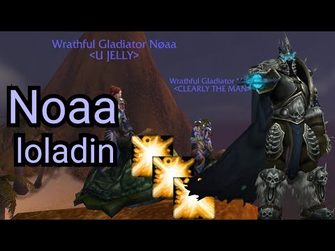 Solo healing 5v5 is not stressful at all | Noaa WotLK Classic Arena | Holy Paladin
