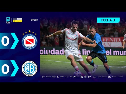 ARGENTINOS 0 - 0 BELGRANO | Resumen del partido | #TorneoMercadoLibre 2026 🏆