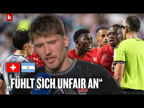 Video Thumbnail: "Des isch so dumm": Embolo-Schwalbe im Mittelpunkt, Kobel geknickt I Schweiz - Argentinien 1:3