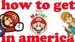 how to get hello Mario in America for free!