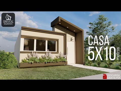 BEAUTIFUL ECONOMIC HOUSE of 5x10 meters