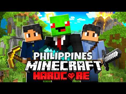 100 Players Survive the PHILIPPINES in Hardcore Minecraft!