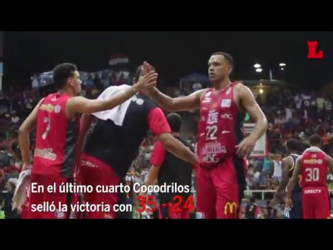 Cocodrilos vs. Bucaneros  Lo mejor del 1er juego de la final de la LPB 2015 - 2016