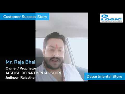Jagdish Departmental Store - LOGIC ERP Story