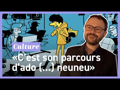 Riad Sattouf raconte les débuts de Vincent Lacoste dans sa BD "Le jeune acteur"