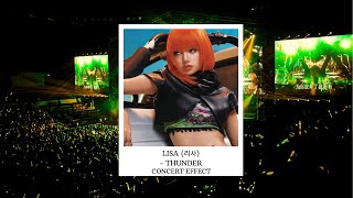 Download lagu LISA (리사) - THUNDER [CONCERT EFFECT] mp3