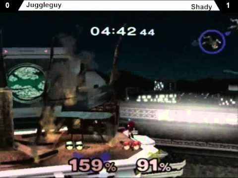 SWEET XVI - Juggleguy (Falcon) vs Shady (Marth) Melee WB