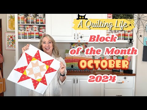 Quilt Block of the Month: October 2024 | A Quilting Life