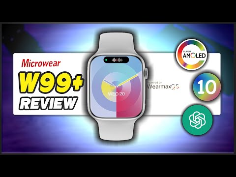 SMARTWATCH W99 PLUS com Tela AMOLED, ilha Dinâmica, MEMÓRIA INTERNA e CHAT GPT - Análise Completa