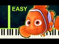 FINDING NEMO THEME - EASY Piano Tutorial