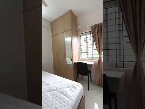 Video thumbnail for A305:  Fully furnished 1 BHK Flat for rent in Whitefield | Kots Bien